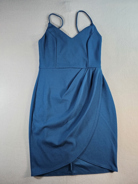 Lulus Dresses & Skirts - Lulu's Teal Spaghetti-Strap Midi Dress Size M